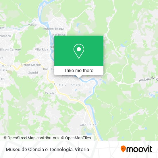 Museu de Ciência e Tecnologia map