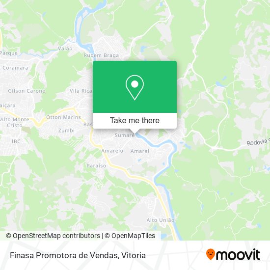 Finasa Promotora de Vendas map