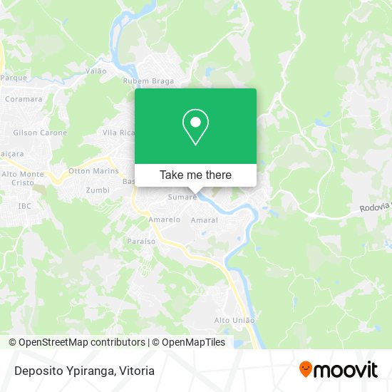Deposito Ypiranga map