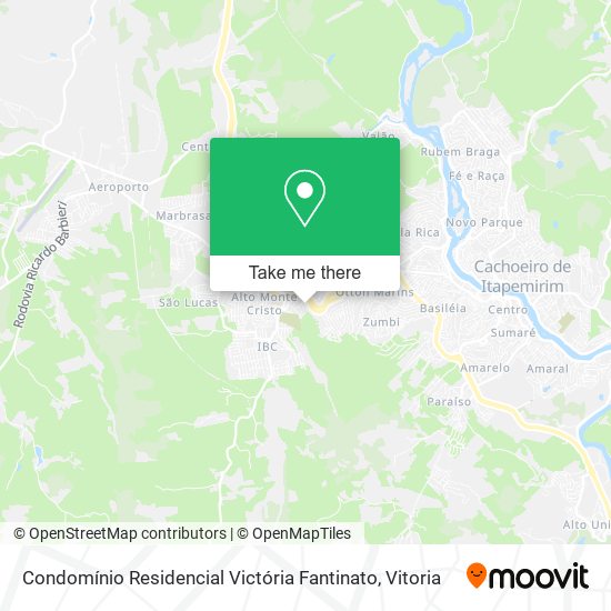 Condomínio Residencial Victória Fantinato map