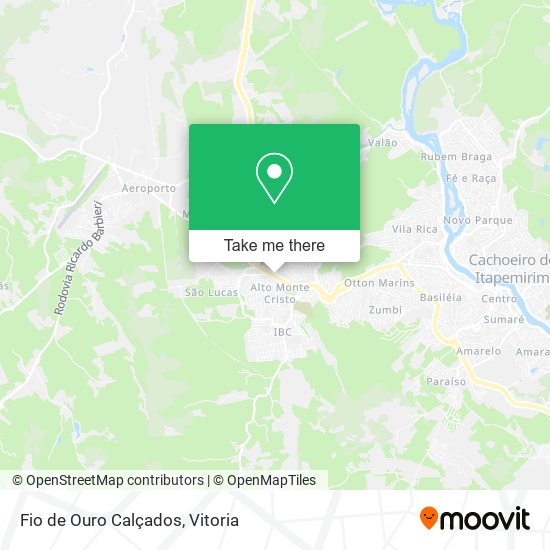 Fio de Ouro Calçados map