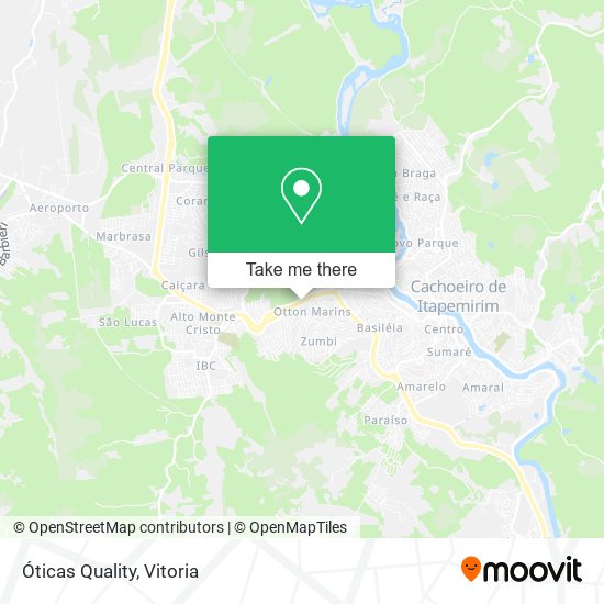 Óticas Quality map