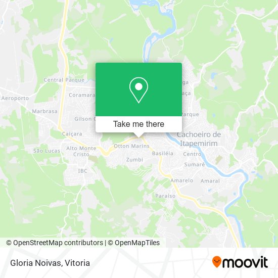 Gloria Noivas map