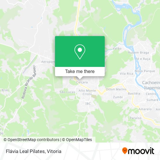 Flávia Leal Pilates map