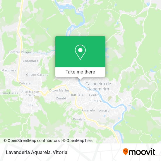 Lavanderia Aquarela map