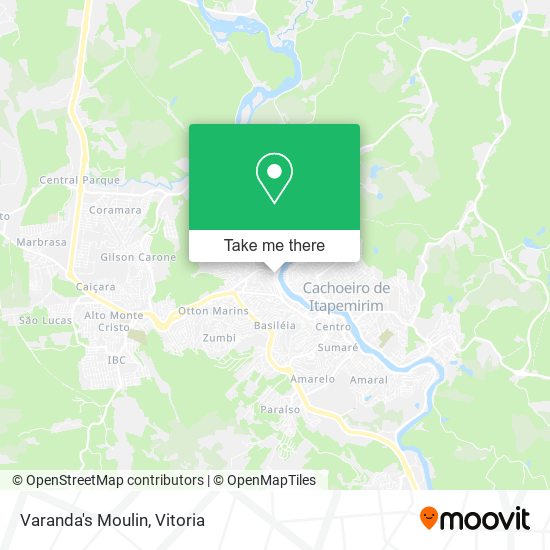 Varanda's Moulin map