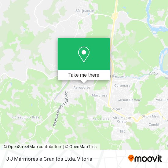 J J Mármores e Granitos Ltda map