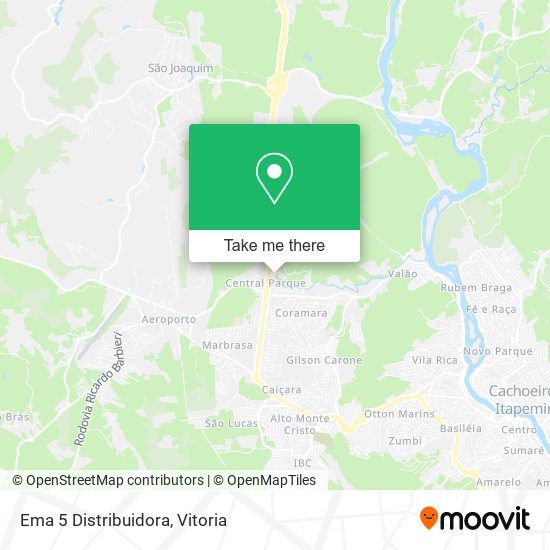 Ema 5 Distribuidora map