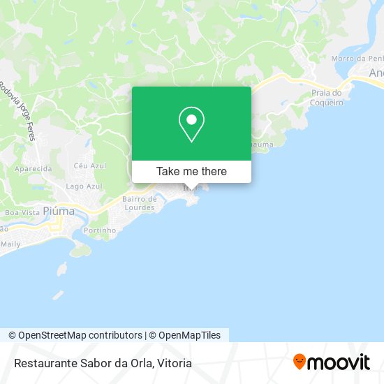 Restaurante Sabor da Orla map