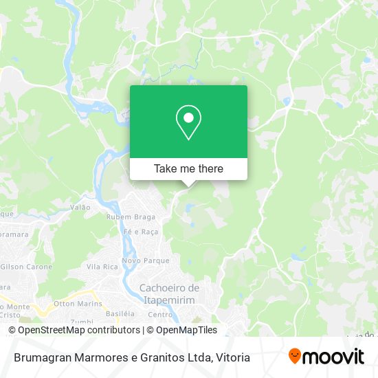 Brumagran Marmores e Granitos Ltda map