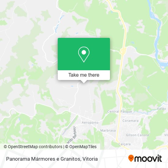 Panorama Mármores e Granitos map