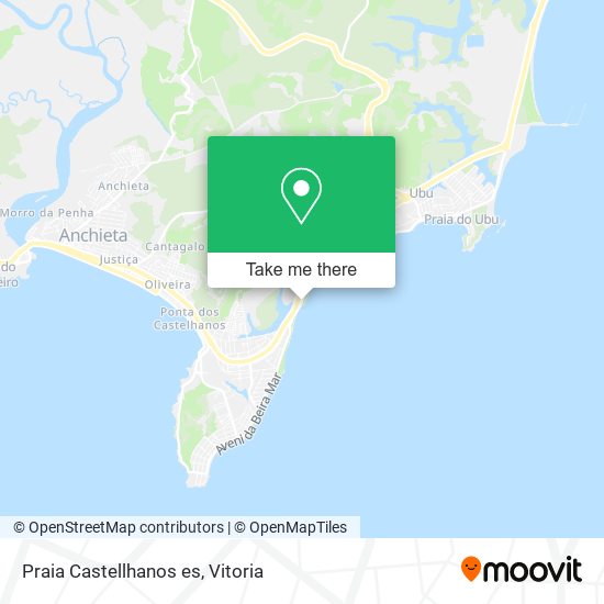 Praia Castellhanos es map