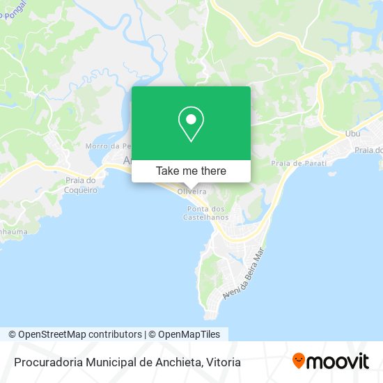 Procuradoria Municipal de Anchieta map