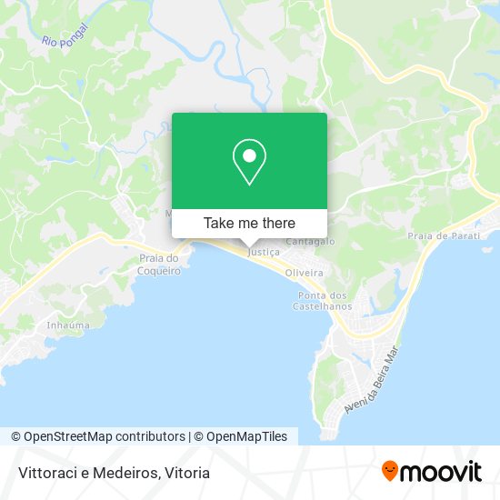 Vittoraci e Medeiros map