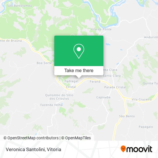 Veronica Santolini map