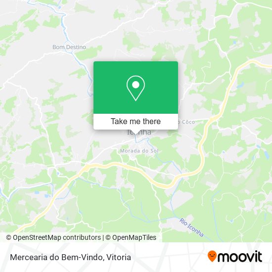 Mercearia do Bem-Vindo map