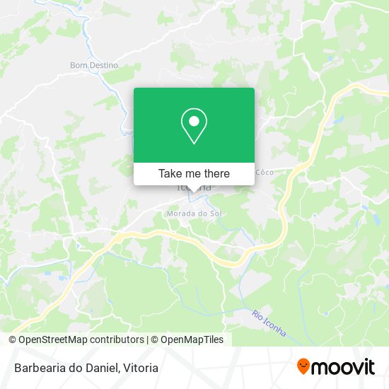 Barbearia do Daniel map