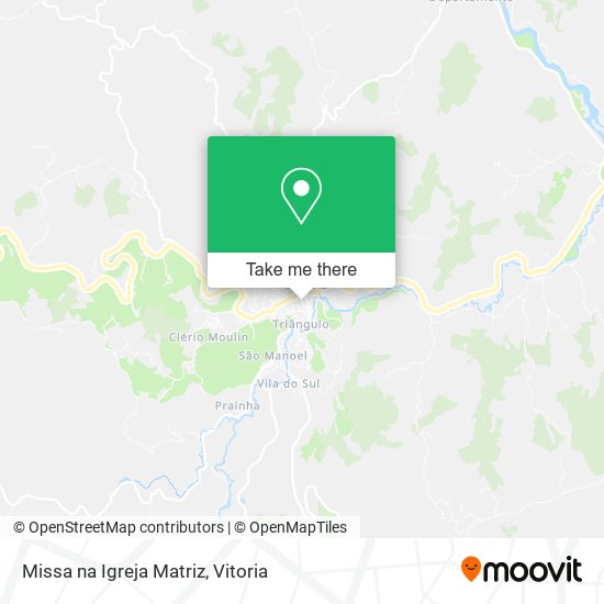 Missa na Igreja Matriz map