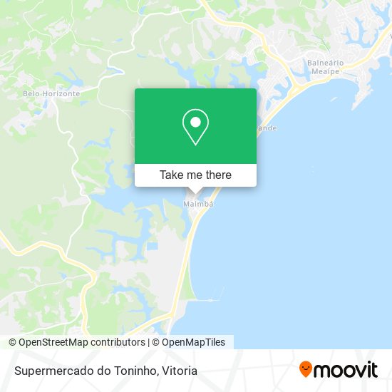 Supermercado do Toninho map