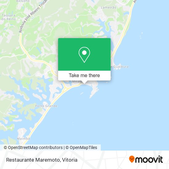 Restaurante Maremoto map