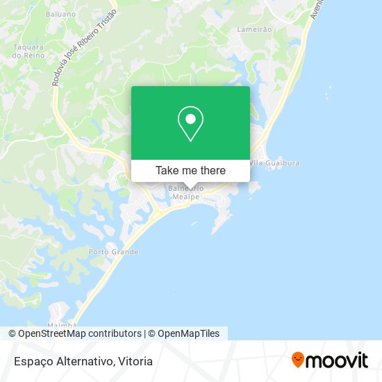 Espaço Alternativo map