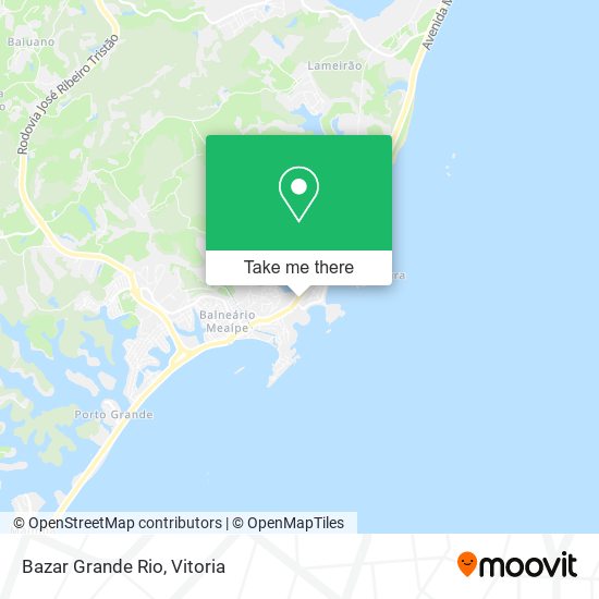 Bazar Grande Rio map