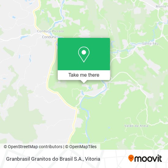 Granbrasil Granitos do Brasil S.A. map