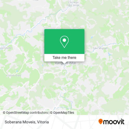 Soberana Moveis map