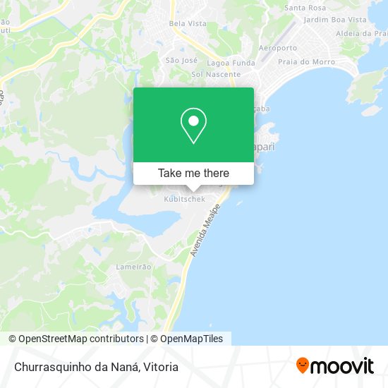 Churrasquinho da Naná map