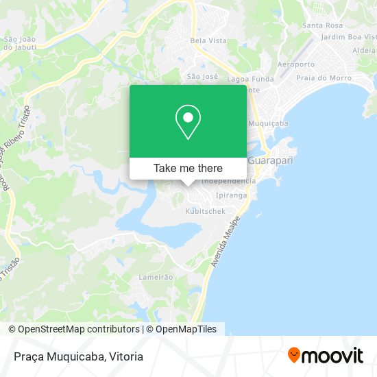 Praça Muquicaba map