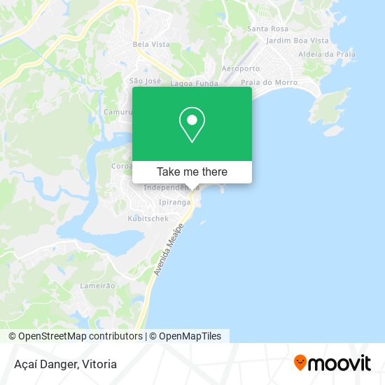 Açaí Danger map