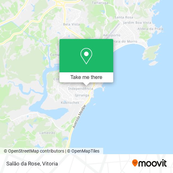 Salão da Rose map