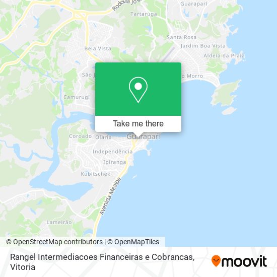 Rangel Intermediacoes Financeiras e Cobrancas map