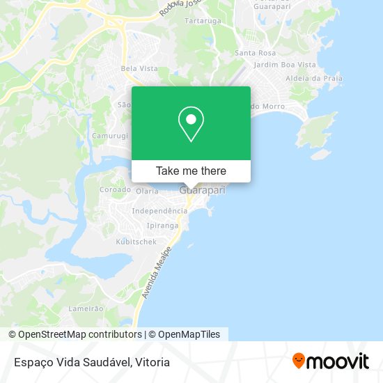 Espaço Vida Saudável map