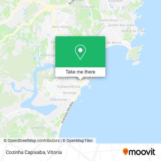Cozinha Capixaba map