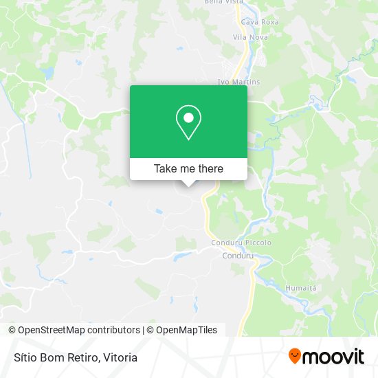 Sítio Bom Retiro map