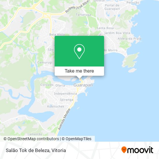 Salão Tok de Beleza map
