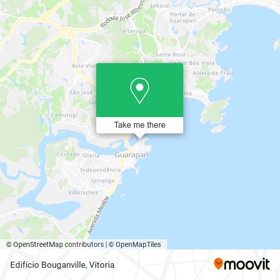 Edifício Bouganville map