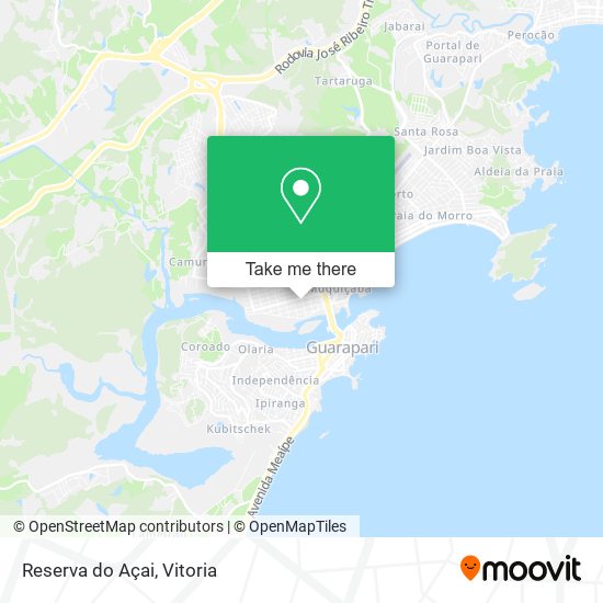 Reserva do Açai map