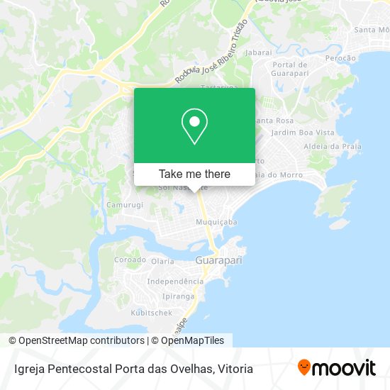 Igreja Pentecostal Porta das Ovelhas map