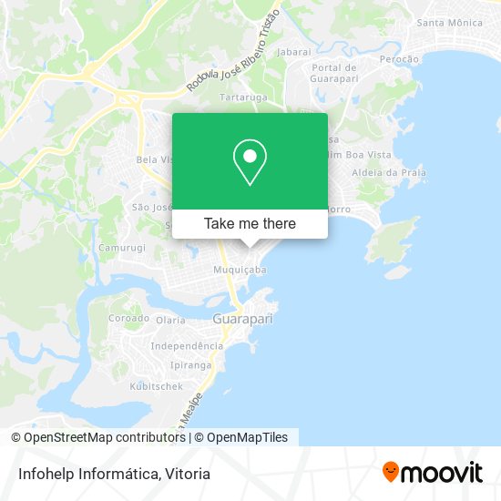 Infohelp Informática map