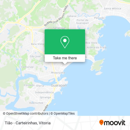 Tião - Carteirinhas map