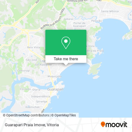 Guarapari Praia Imove map