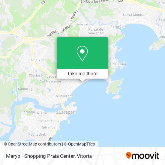 Maryb - Shopping Praia Center map