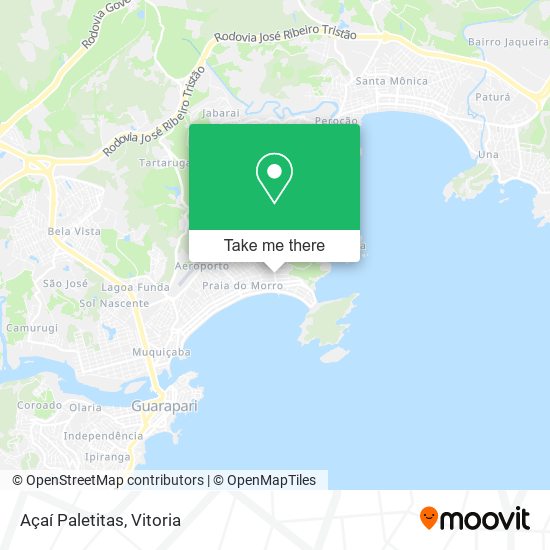 Açaí Paletitas map