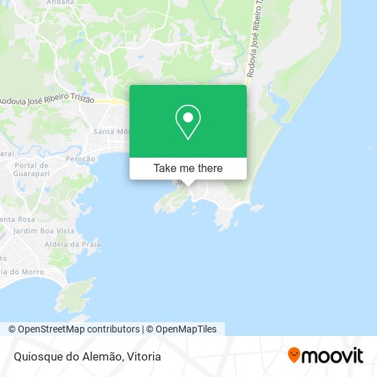 Quiosque do Alemão map