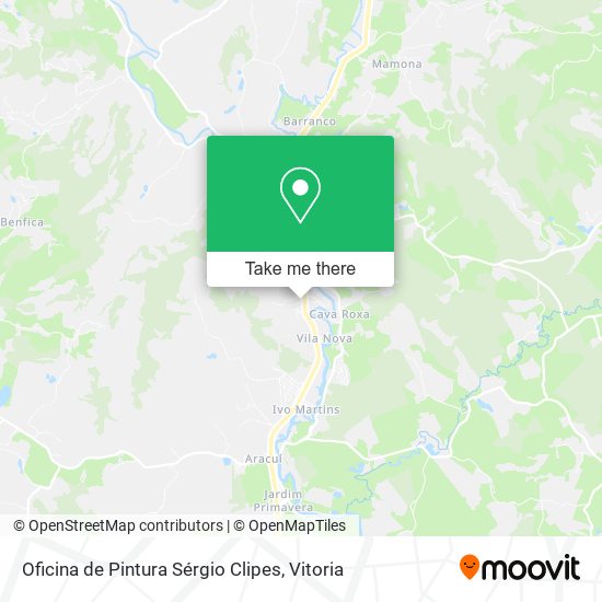 Oficina de Pintura Sérgio Clipes map