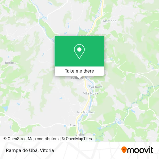 Rampa de Ubá map
