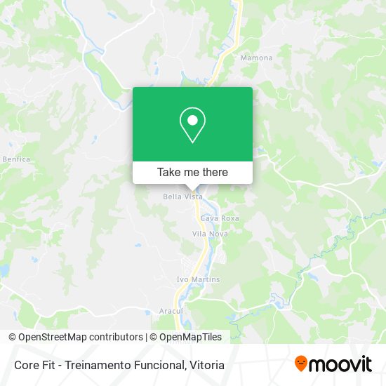 Core Fit - Treinamento Funcional map
