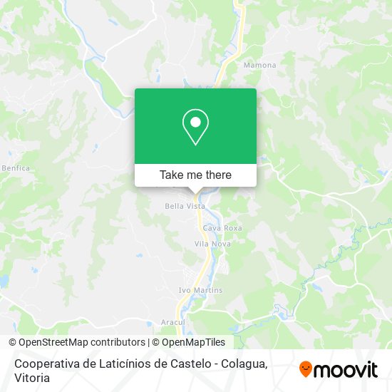 Cooperativa de Laticínios de Castelo - Colagua map